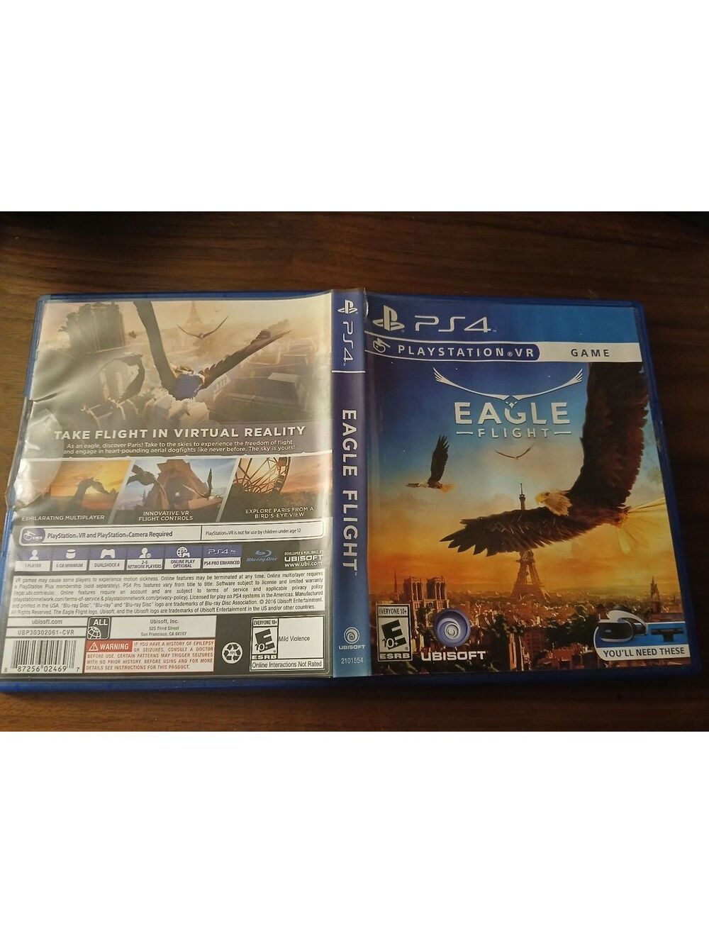 Eagle Flight VR (PlayStation 4, PS4, 2016)